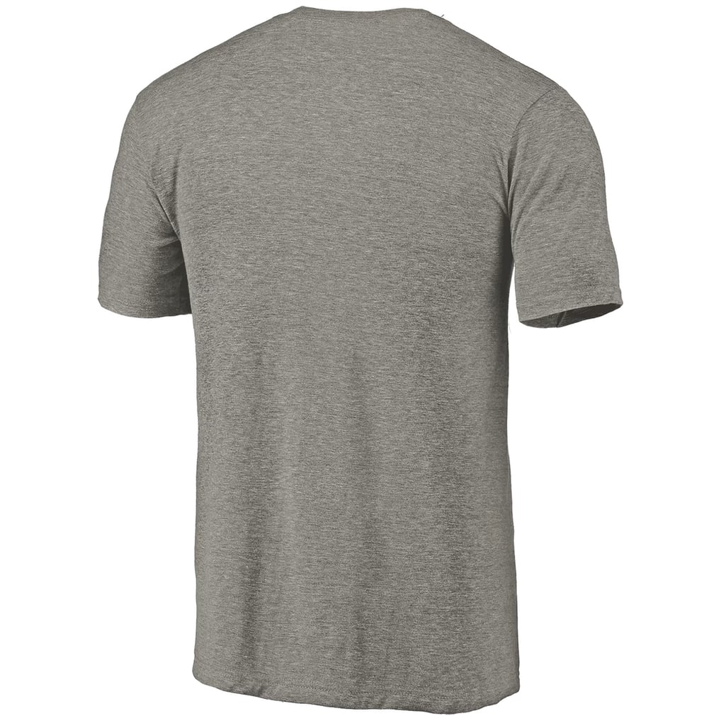 Chicago Cubs Distressed Team Tri-Blend T-Shirt - Ash