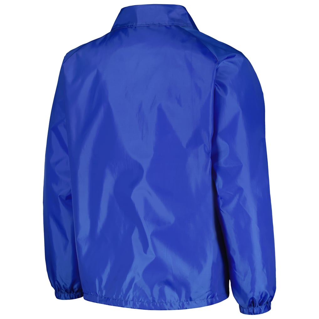  Chicago Cubs Dunbrooke Coach's Raglan Full-Snap Windbreaker Jacket - Royal