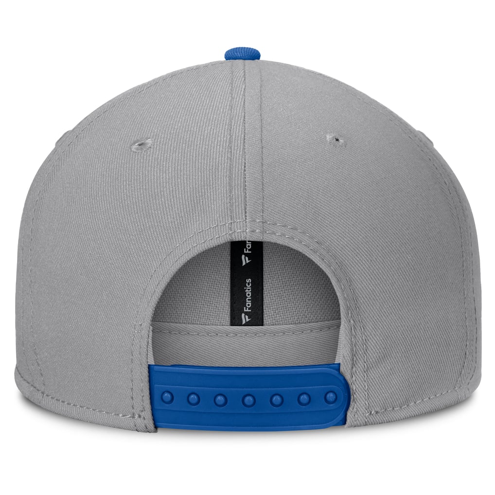 Chicago Cubs Fanatics Punchout Snapback Hat - Gray