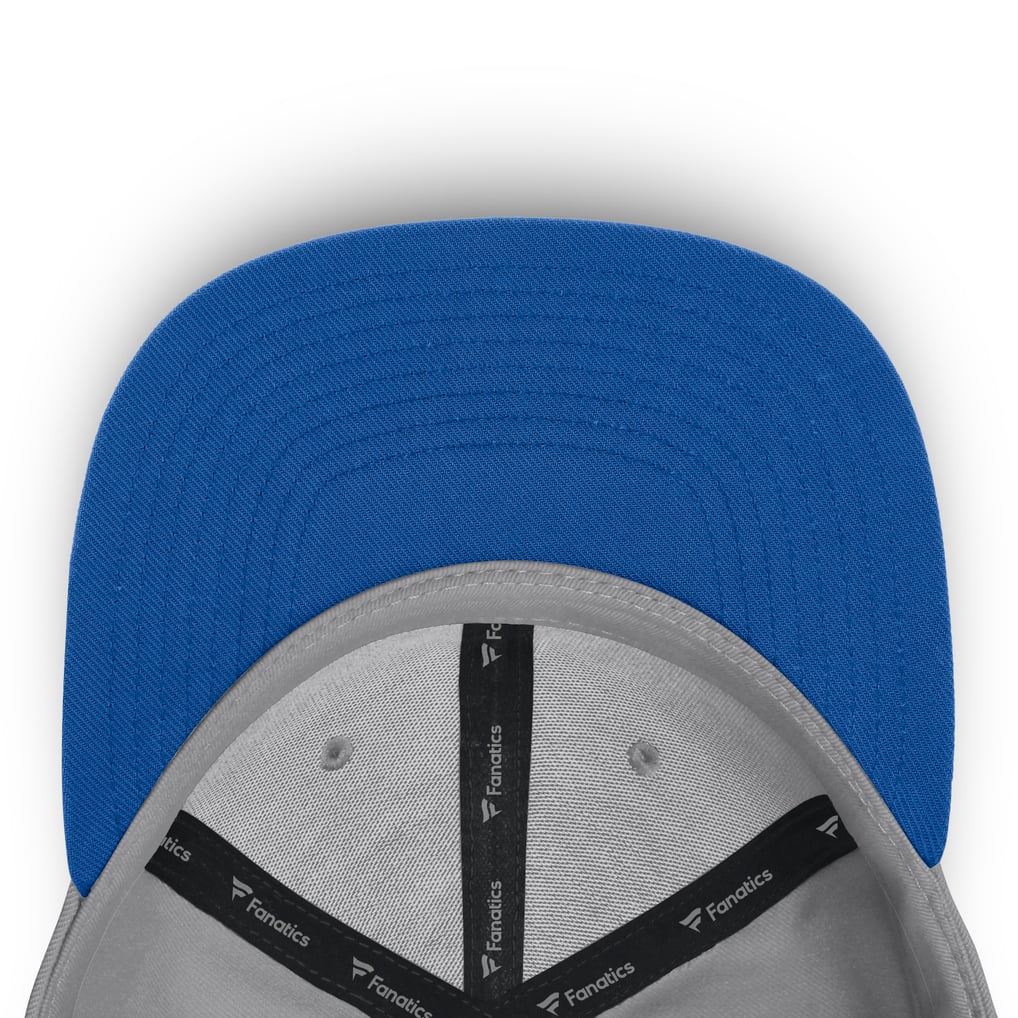 Chicago Cubs Fanatics Punchout Snapback Hat - Gray