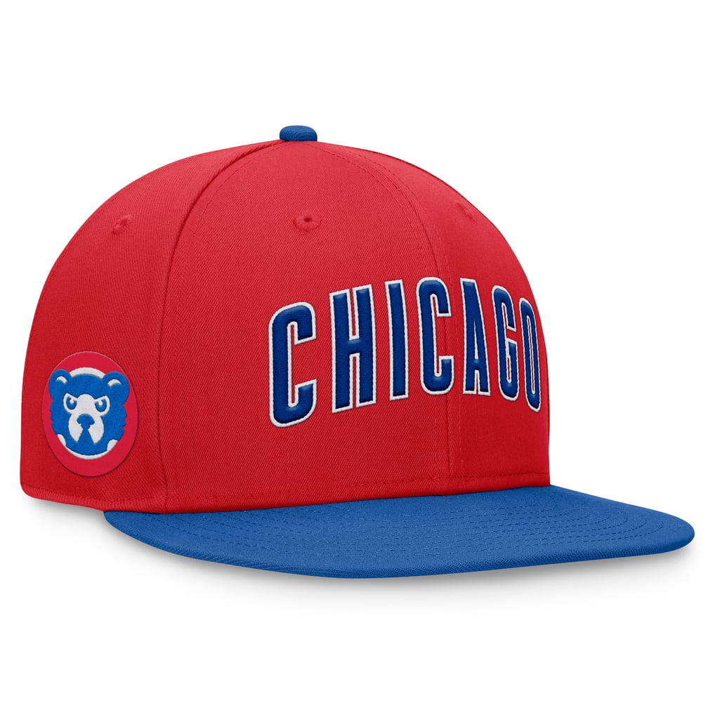 Chicago Cubs Fanatics Fundamental Two-Tone Fitted Hat - Red