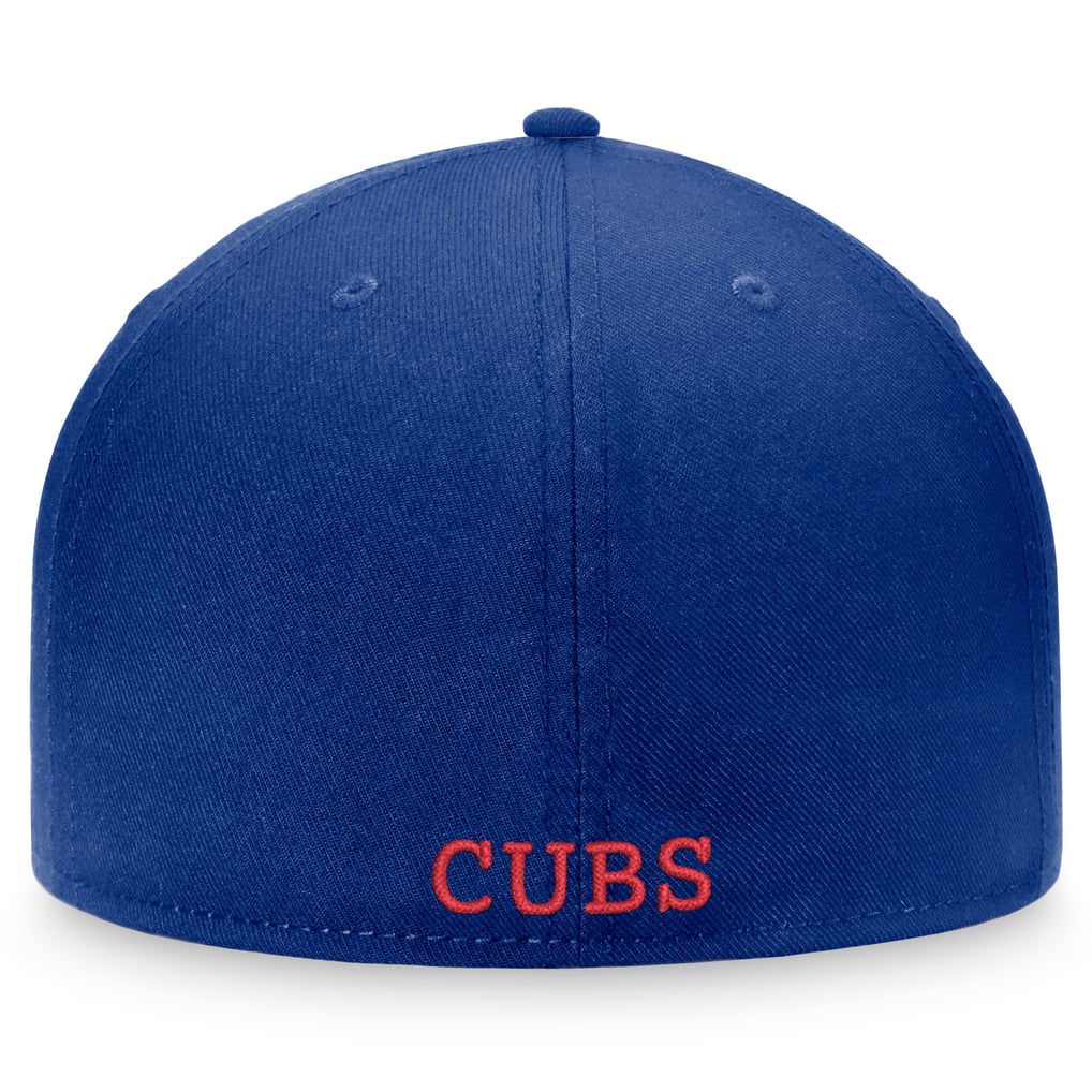 Chicago Cubs Fanatics Heritage Patch Fitted Hat - Royal