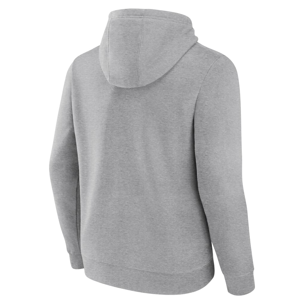 Chicago Cubs Evanston Stencil Pullover Hoodie - Gray