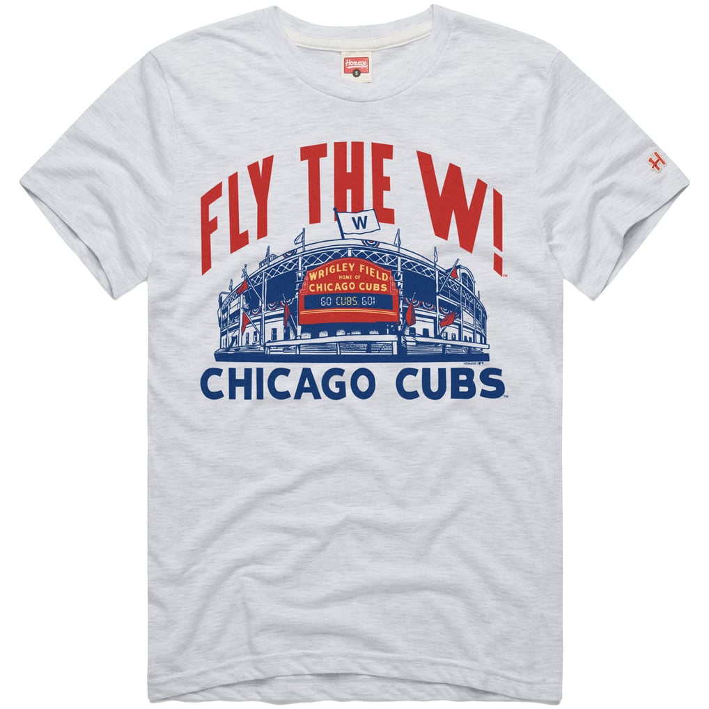  Chicago Cubs Homage Hyper Local Refresh Tri-Blend T-Shirt - Ash