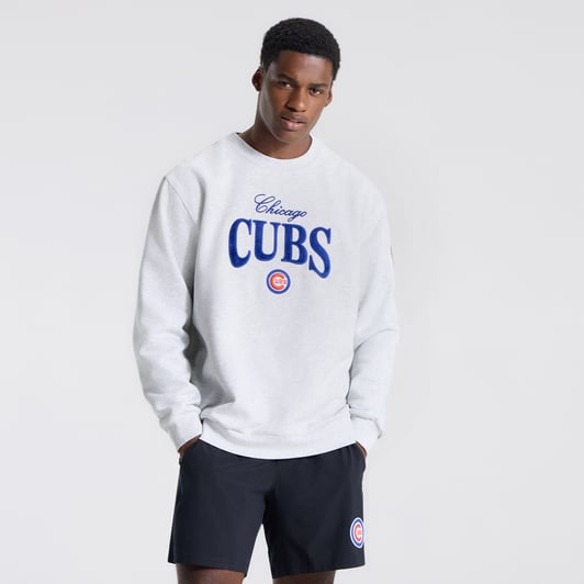 Chicago Cubs lululemon Steady State Sweatshirt - Heathered Core Ultra Light Grey