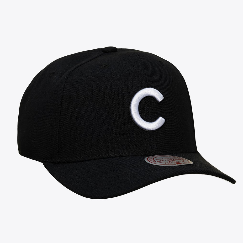 Chicago Cubs Mitchell & Ness Pro Crown Snapback - Black
