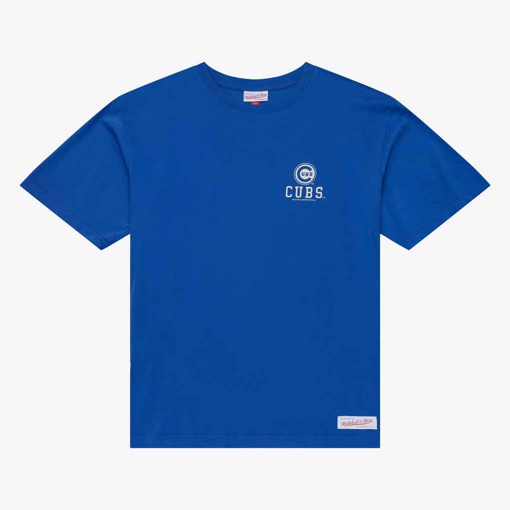 Chicago Cubs Mitchell & Ness Core Essentials T-Shirt - Royal
