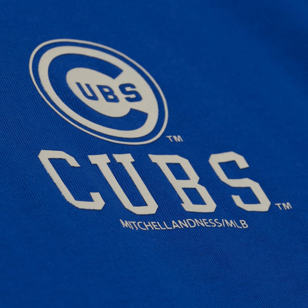 Chicago Cubs Mitchell & Ness Core Essentials T-Shirt - Royal
