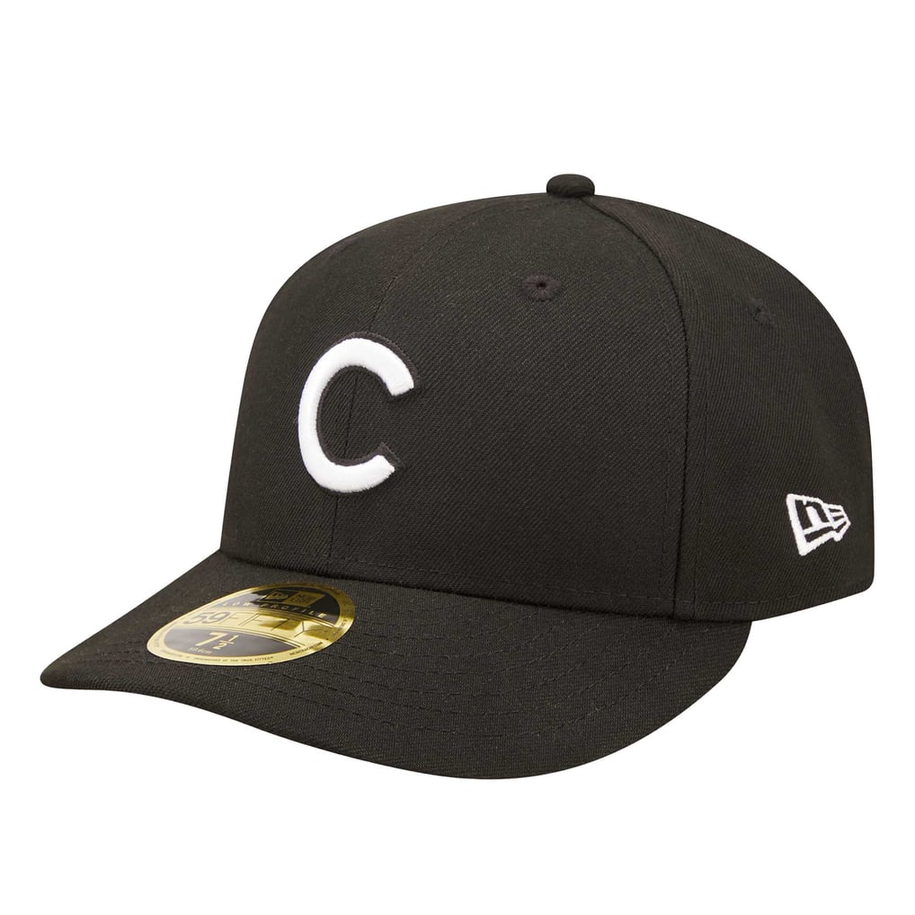 Chicago Cubs New Era Low Profile 59FIFTY Fitted Hat - Black
