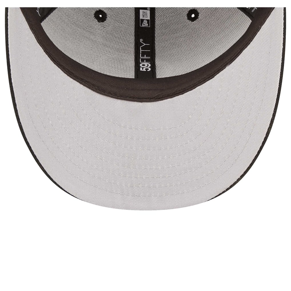Chicago Cubs New Era Low Profile 59FIFTY Fitted Hat - Black