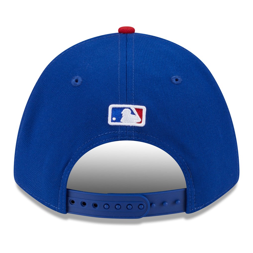 Chicago Cubs New Era 2025 MLB Postseason Side Patch 9FORTY Adjustable Hat - Blue