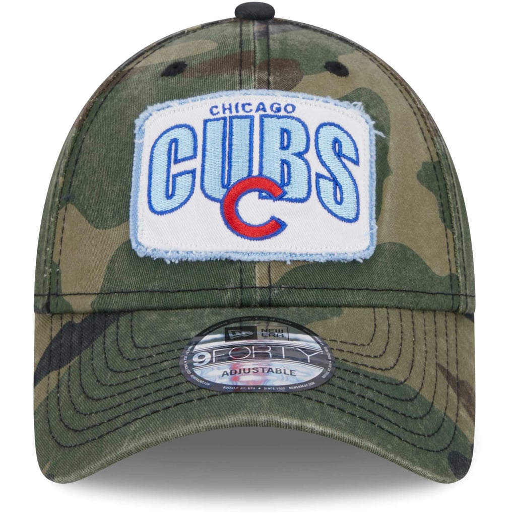 Chicago Cubs New Era Gameday 9FORTY Adjustable Hat - Camo