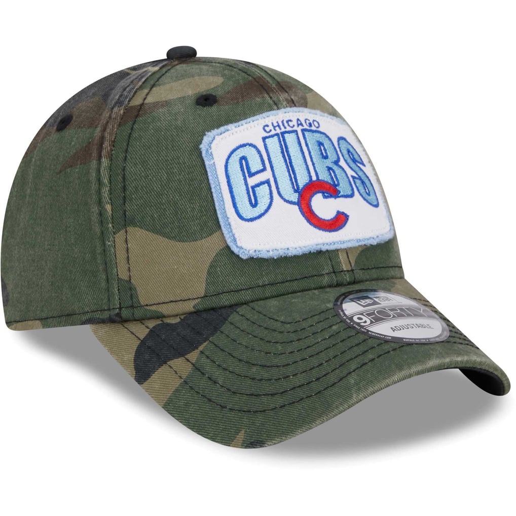 Chicago Cubs New Era Gameday 9FORTY Adjustable Hat - Camo