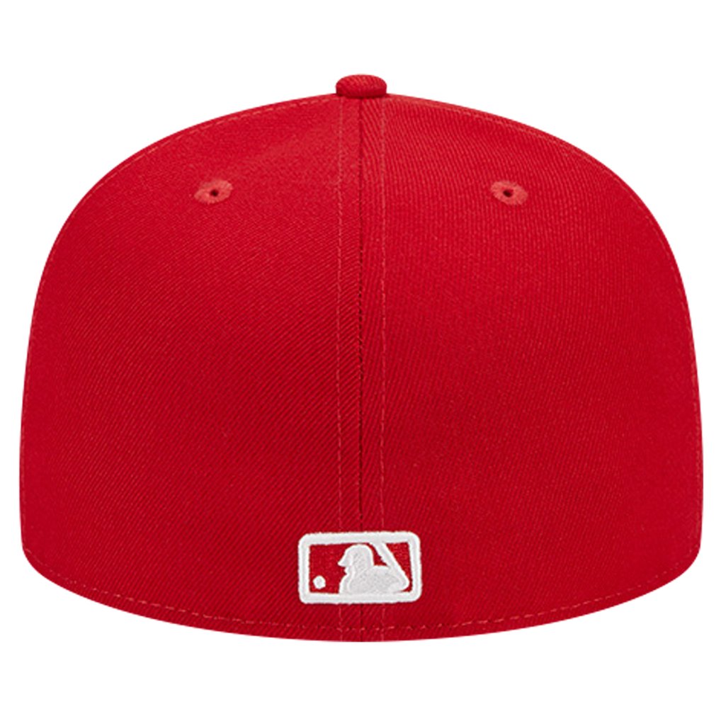Chicago Cubs New Era Logo 59FIFTY Fitted Hat - Red