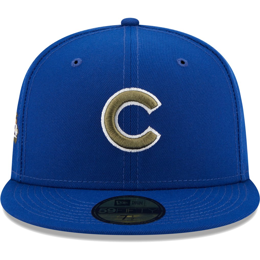 Chicago Cubs New Era 100th Anniversary Spring Training Botanical 59FIFTY Fitted Hat - Royal