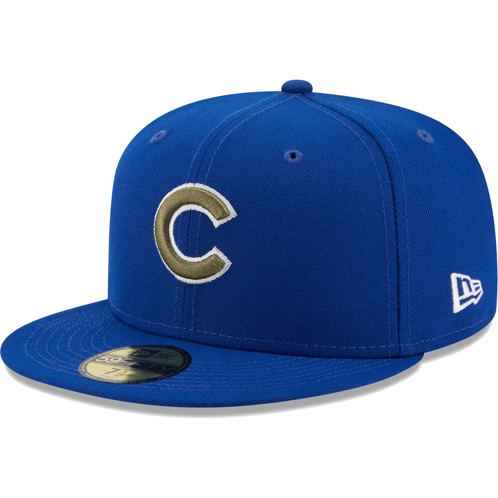 Chicago Cubs New Era 100th Anniversary Spring Training Botanical 59FIFTY Fitted Hat - Royal