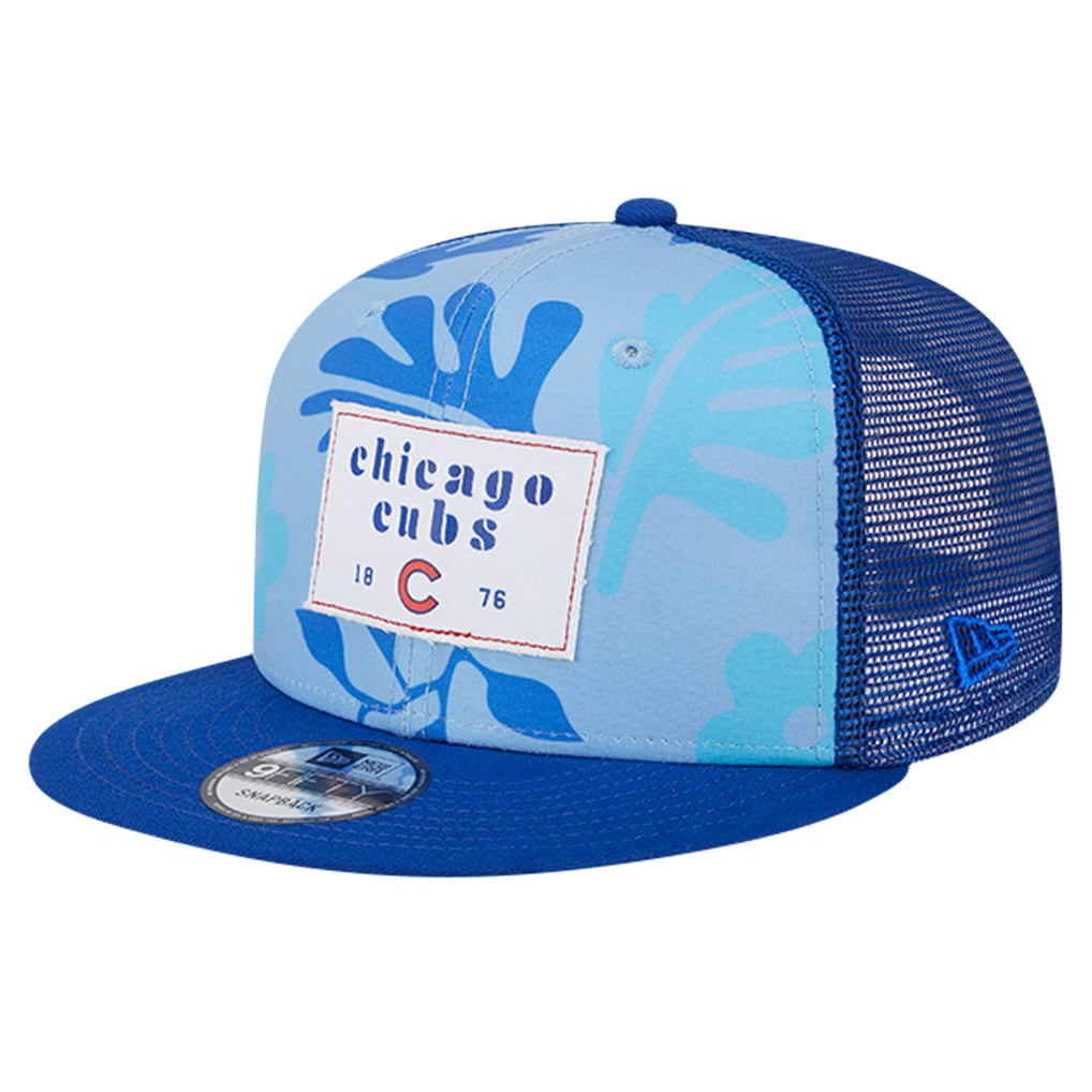 Chicago Cubs New Era Bikini Bottom Trucker 9FIFTY Snapback Hat - Royal