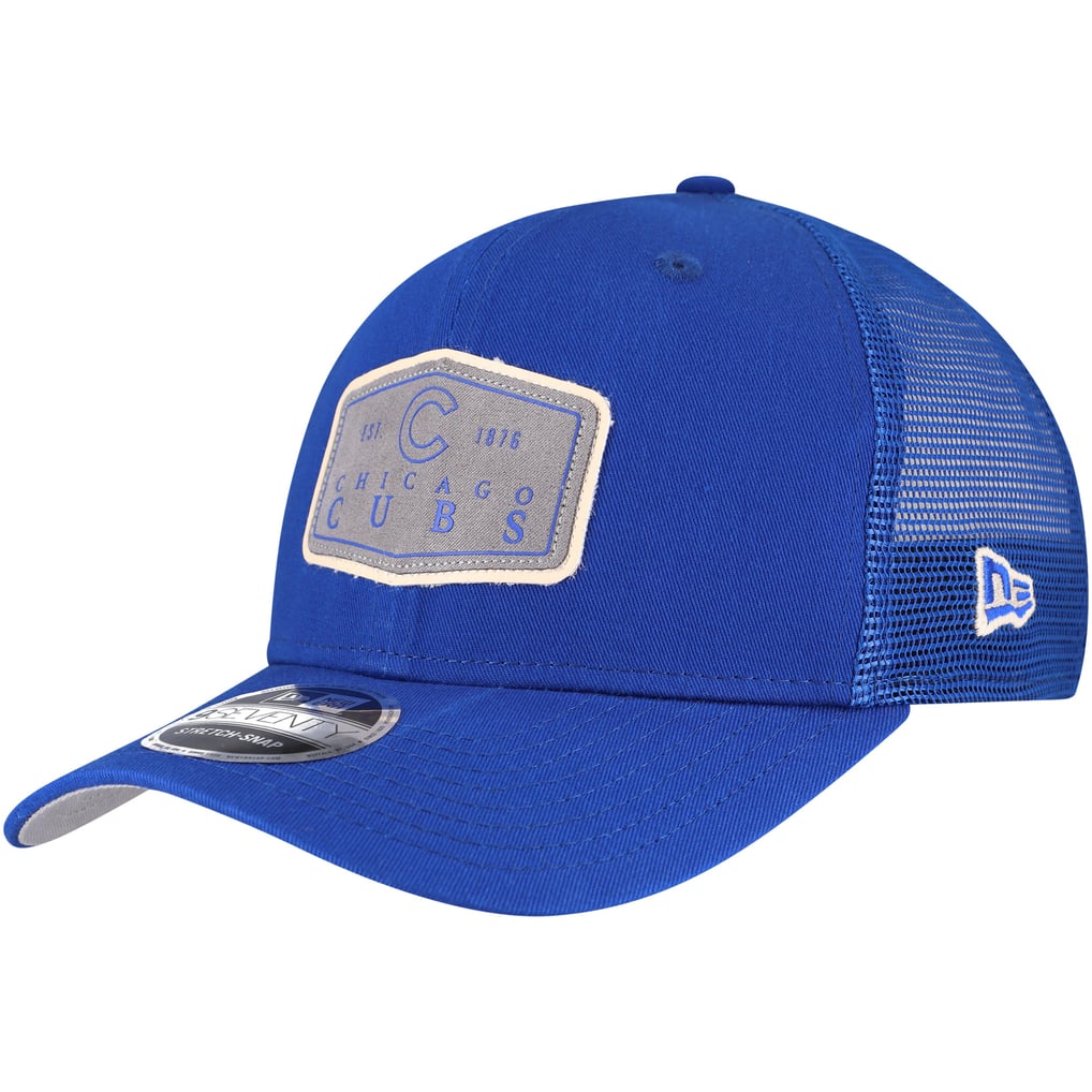 Chicago Cubs New Era Labeled 9SEVENTY Stretch-Snap Adjustable Hat - Royal
