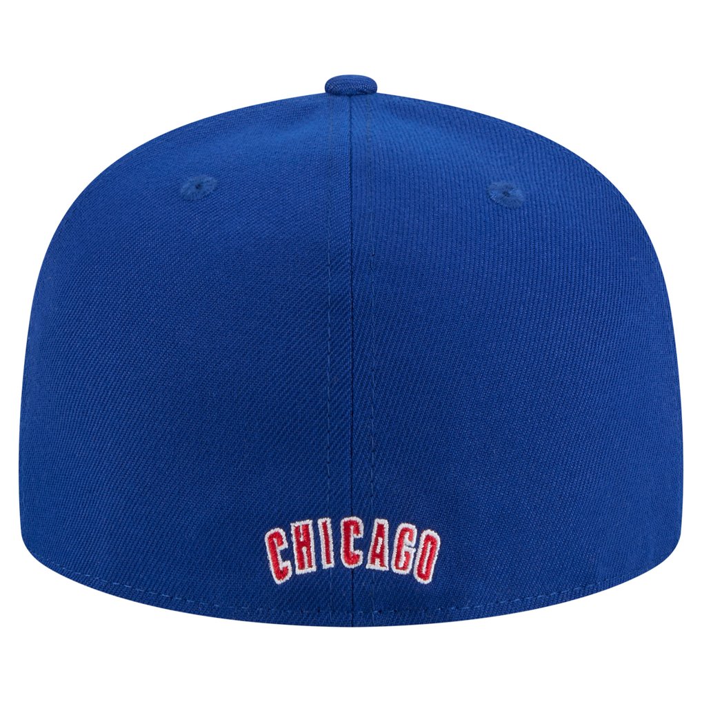 Chicago Cubs New Era Overlap 59FIFTY Fitted Hat - Royal