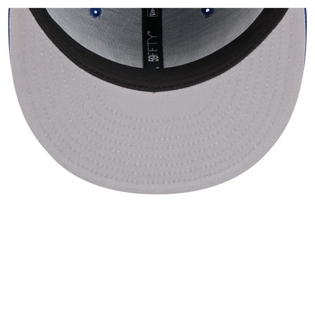 Chicago Cubs New Era Overlap 59FIFTY Fitted Hat - Royal