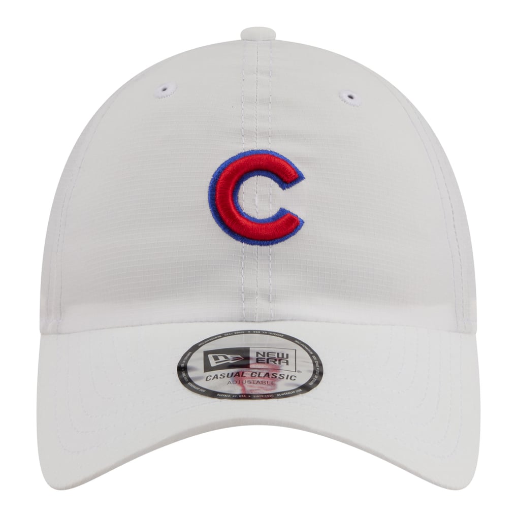  Chicago Cubs New Era Ripstop Casual Classic Adjustable Hat - White