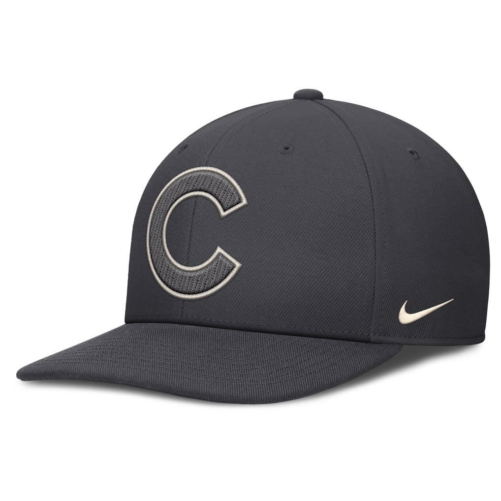 Chicago Cubs Nike Statement Pro Snapback Hat - Anthracite