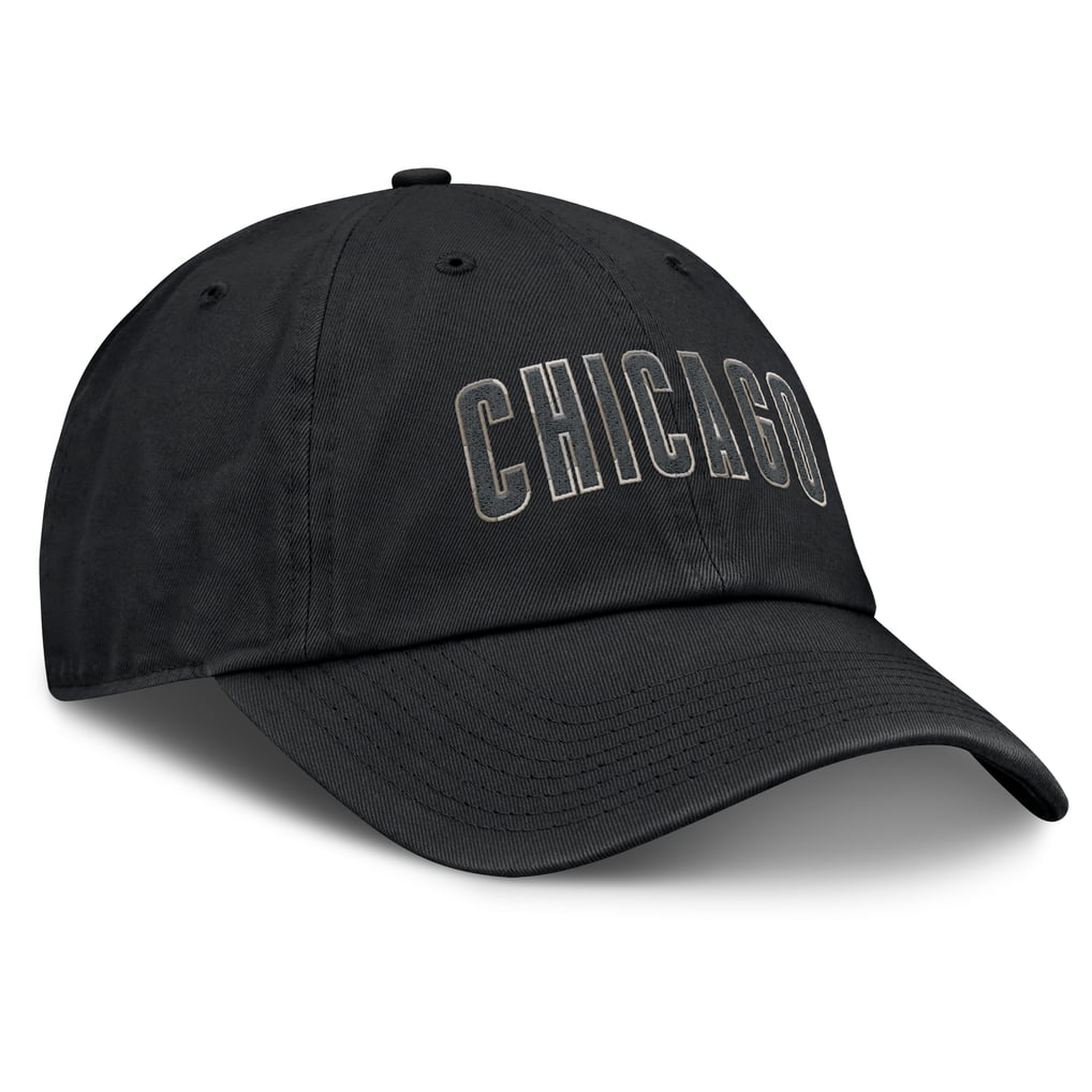 Chicago Cubs Nike Camo Pack Club Adjustable Hat - Black