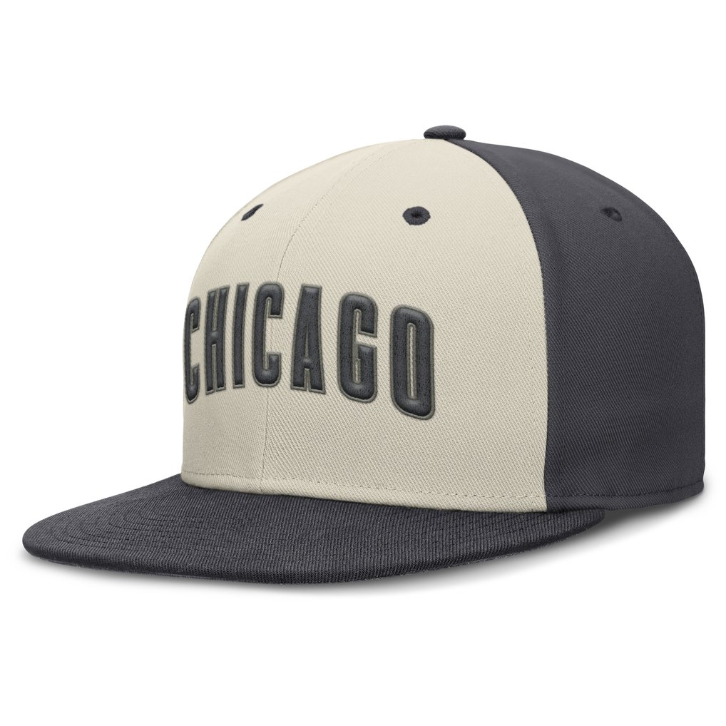  Chicago Cubs Nike Dri-FIT True Fitted Hat - Cream