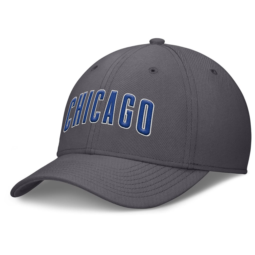  Chicago Cubs Nike Swoosh Performance Flex Hat - Gray