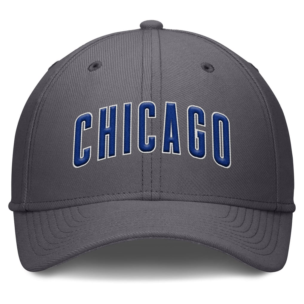  Chicago Cubs Nike Swoosh Performance Flex Hat - Gray