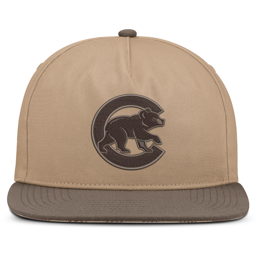  Chicago Cubs Nike Statement Adjustable Hat - Light Brown