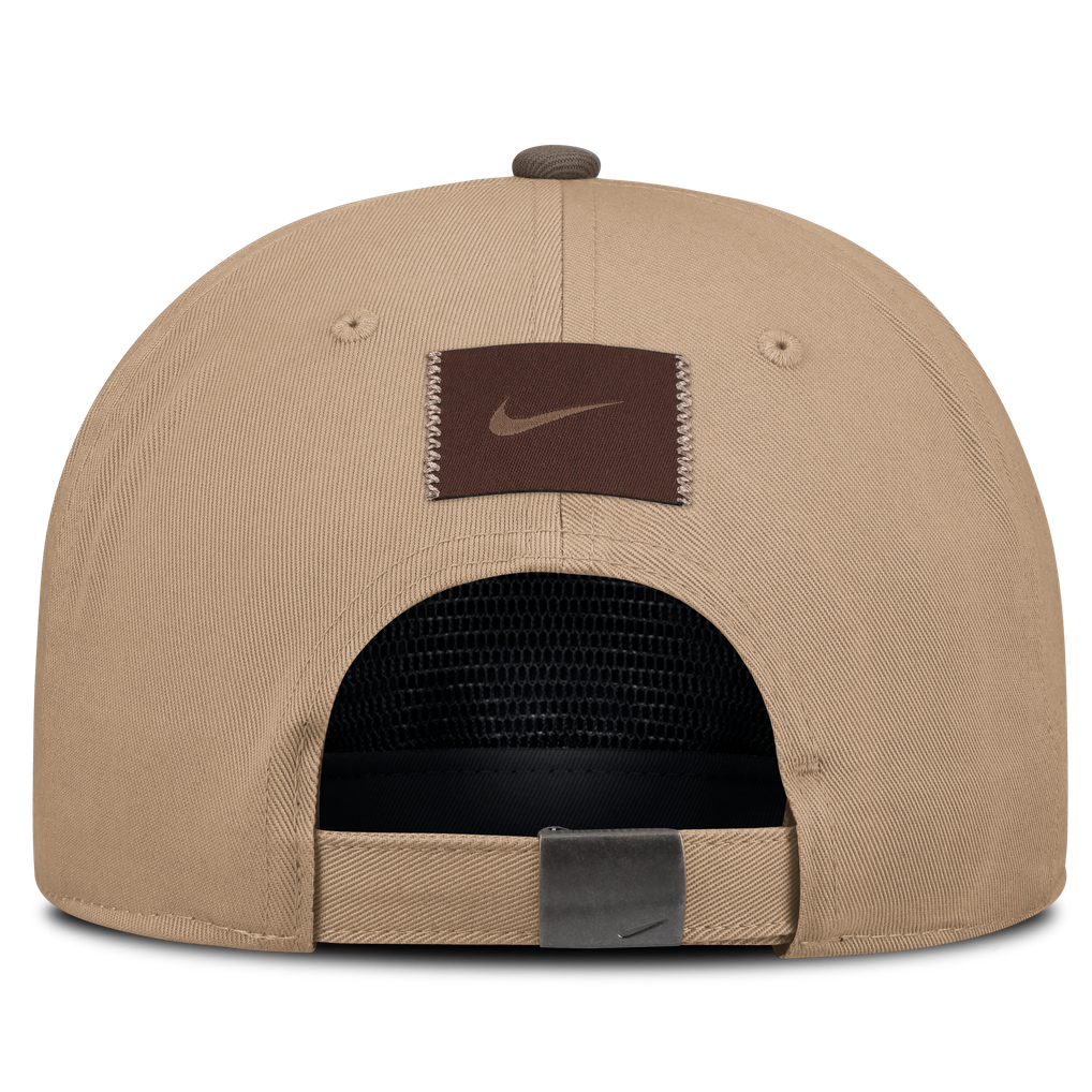  Chicago Cubs Nike Statement Adjustable Hat - Light Brown