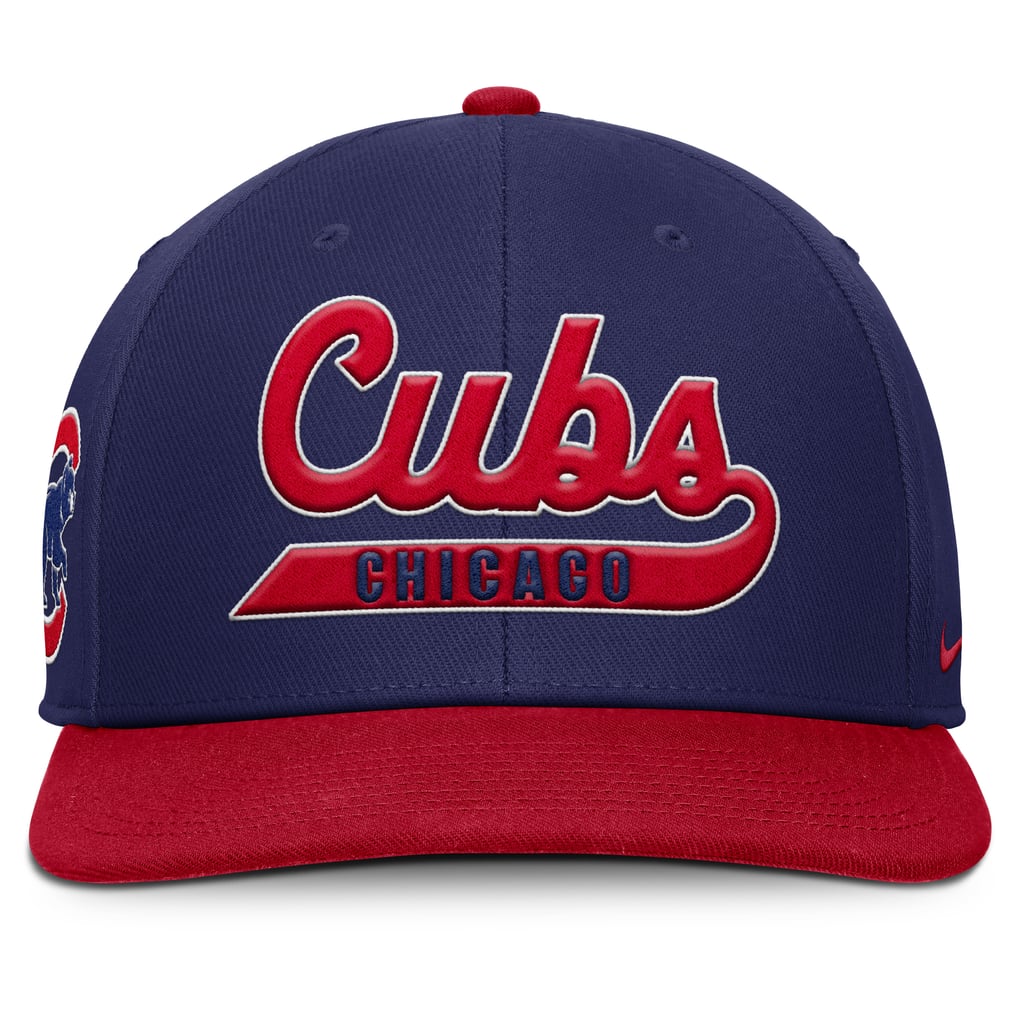 Chicago Cubs Nike Pro Performance Snapback Hat - Royal/Red