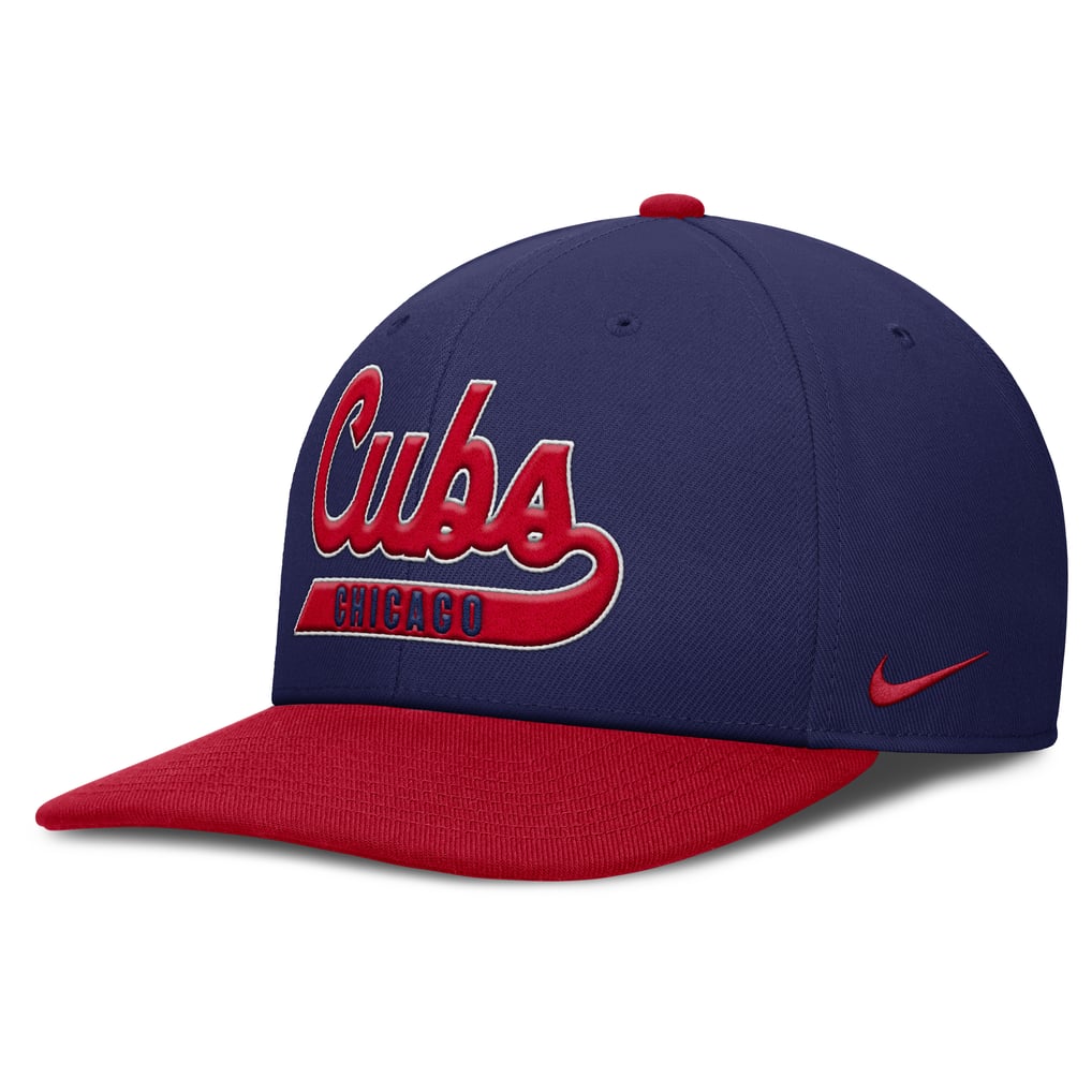Chicago Cubs Nike Pro Performance Snapback Hat - Royal/Red