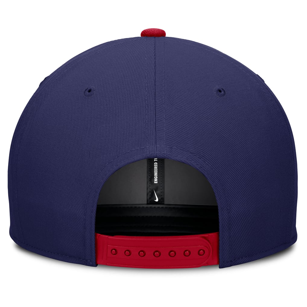 Chicago Cubs Nike Pro Performance Snapback Hat - Royal/Red