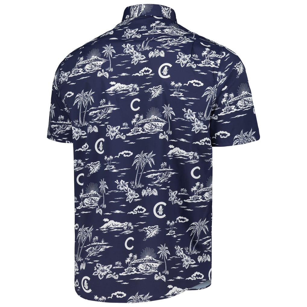 Chicago Cubs Reyn Spooner Kekai Button-Down Shirt - Navy