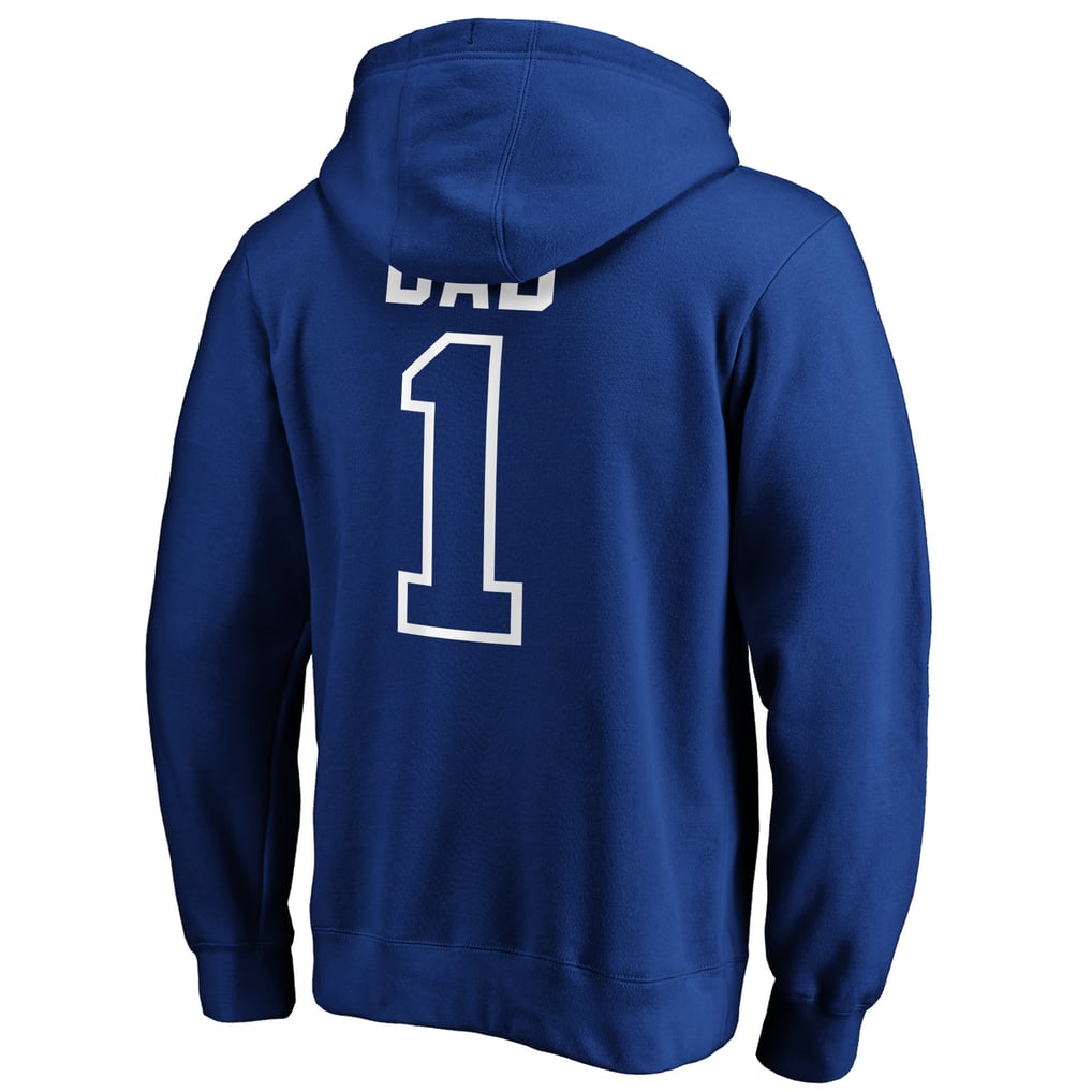Chicago Cubs Father's Day #1 Dad Pullover Hoodie - Royal