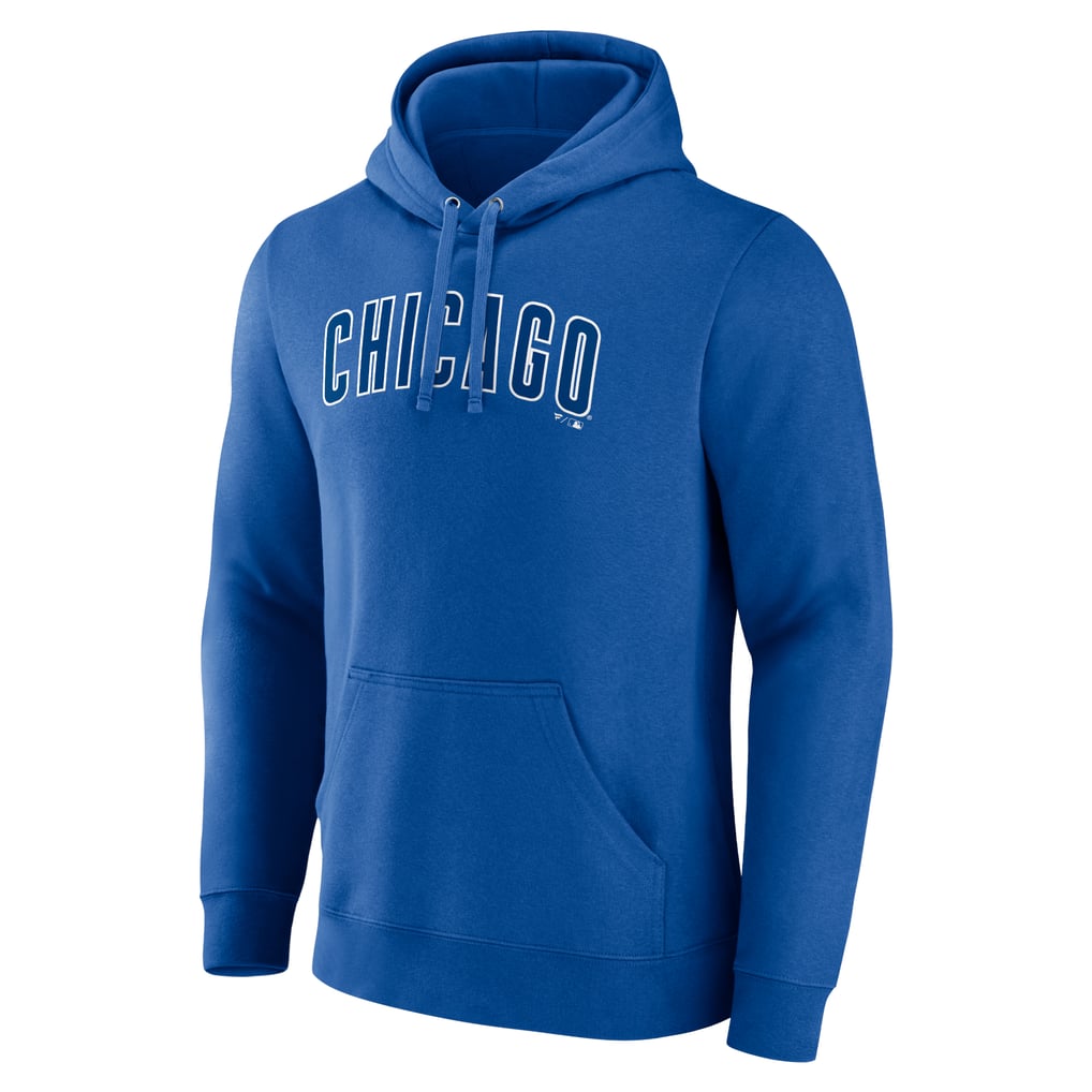 Chicago Cubs Official Wordmark Pullover Hoodie - Royal