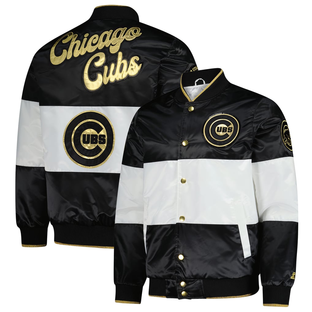 Chicago Cubs Starter Full-Snap Jacket - White