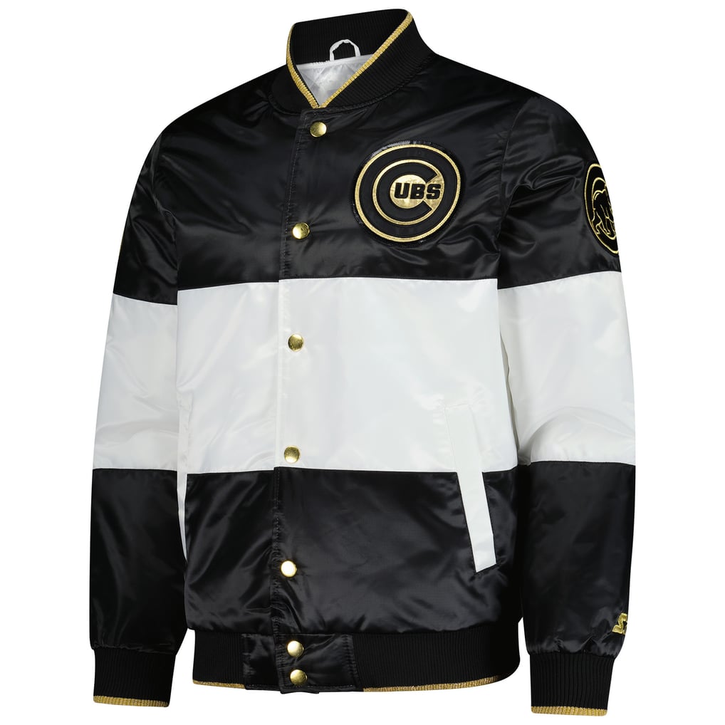Chicago Cubs Starter Full-Snap Jacket - White