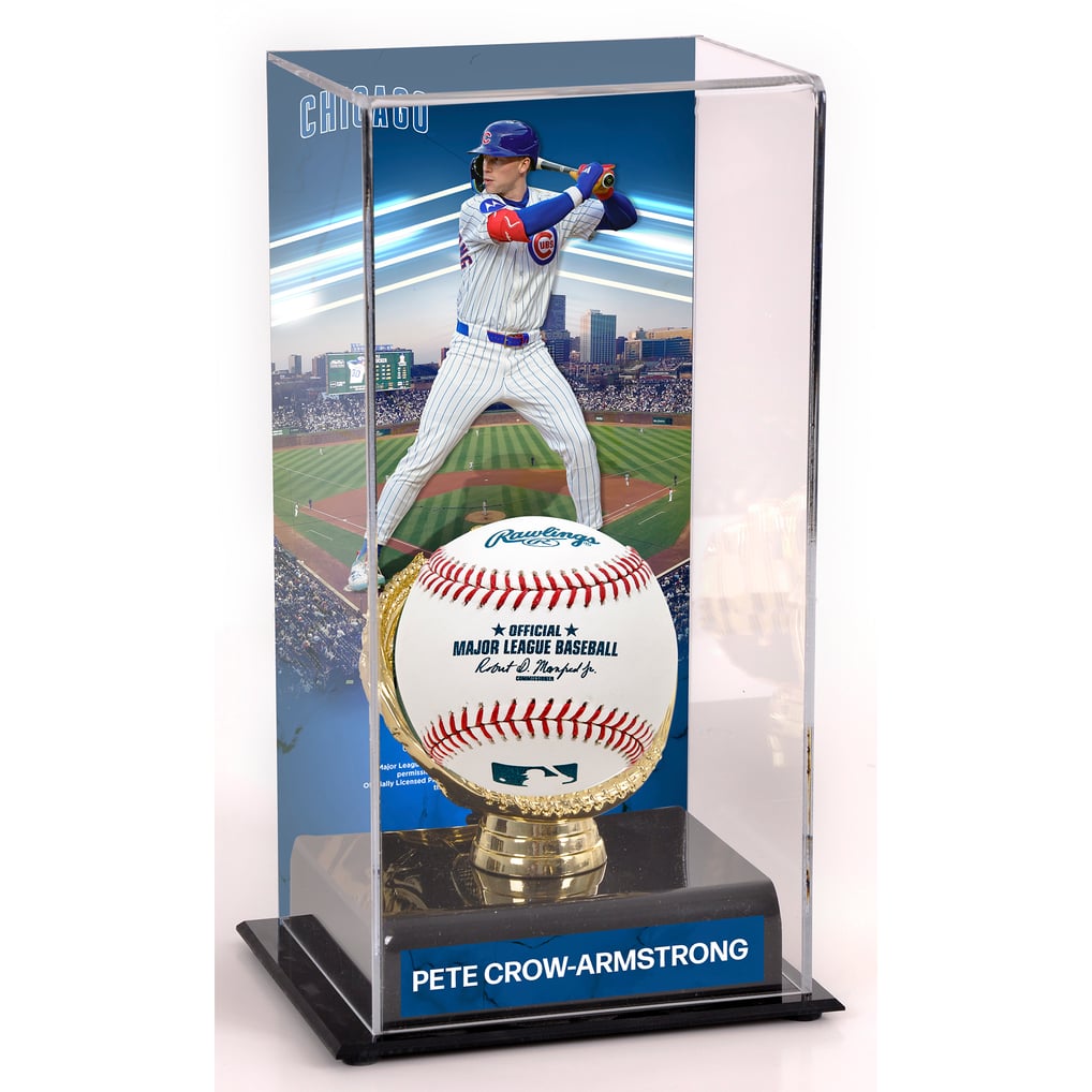 Pete Crow-Armstrong Chicago Cubs Fanatics Authentic Sublimated Display Case with Image  