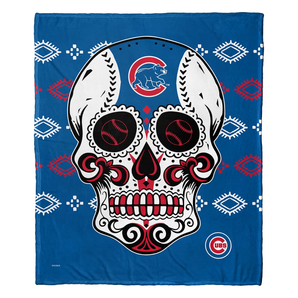 Chicago Cubs The Northwest Group 50" x 60" Candy Skull Silk Touch Throw Blanket