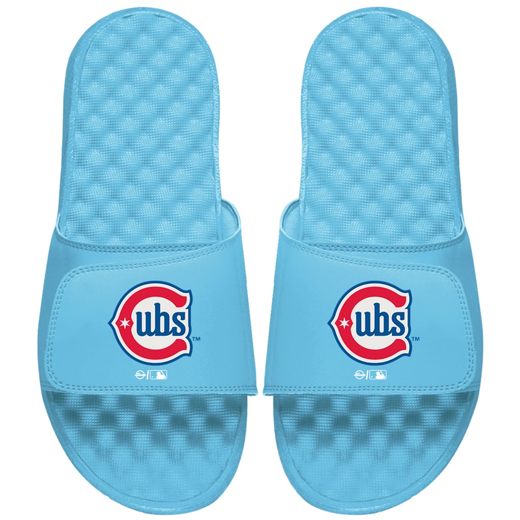 Chicago Cubs ISlide Unisex Alternate Logo Slide Sandals - Light Blue