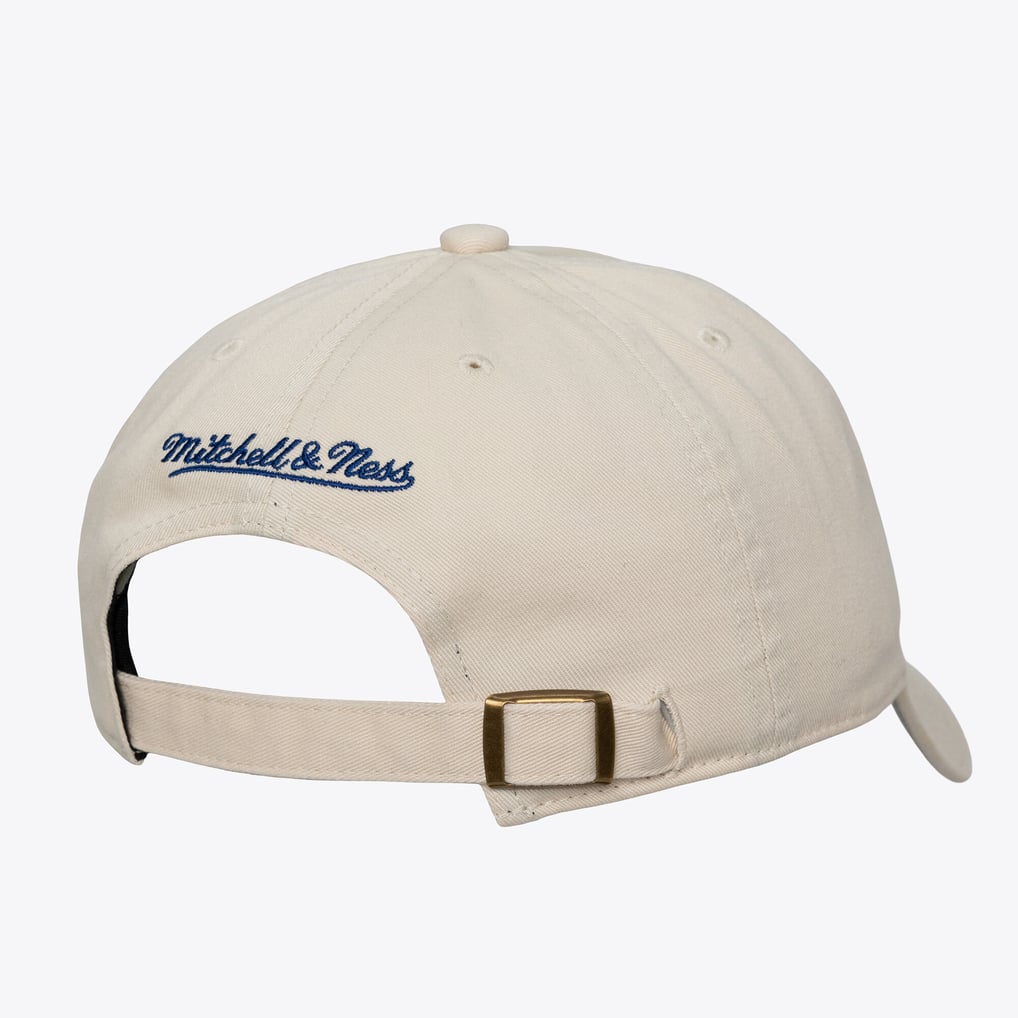 Chicago Cubs Mitchell & Ness Unisex Off-Season 1904 Strapback Adjustable Hat - Cream