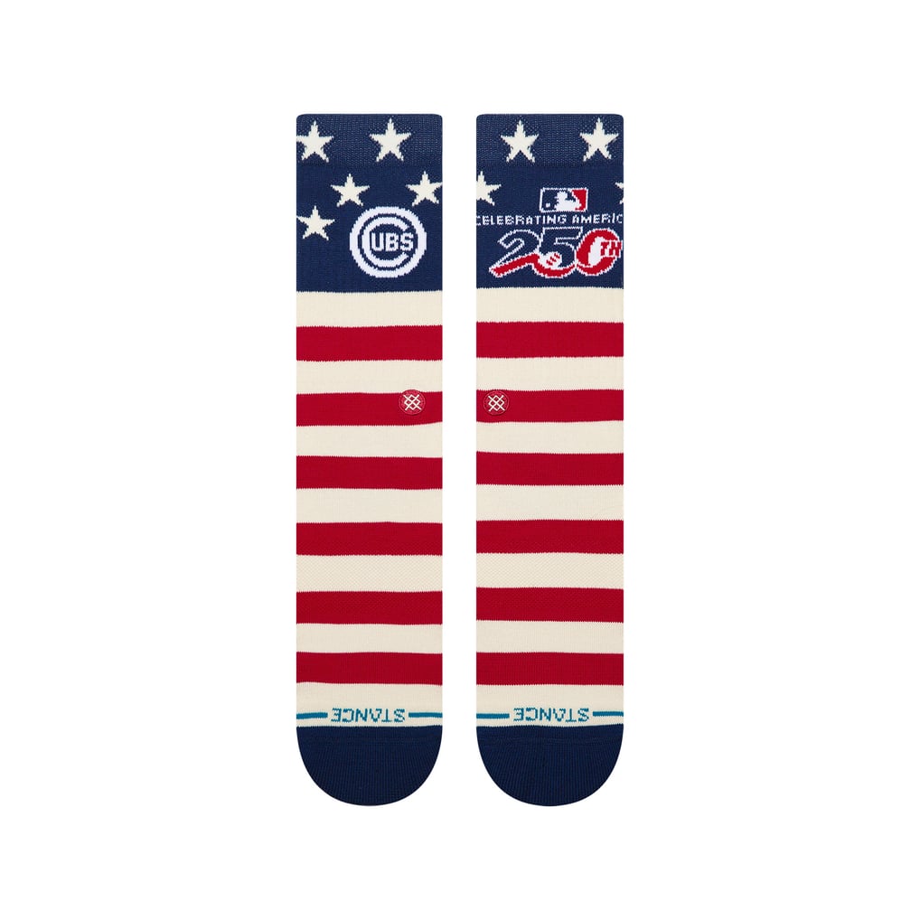 Chicago Cubs Stance Unisex American's 250th Crew Socks
