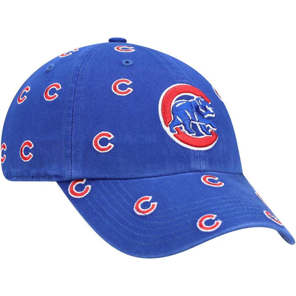 Chicago Cubs '47 Women's Confetti Clean Up Adjustable Hat - Royal