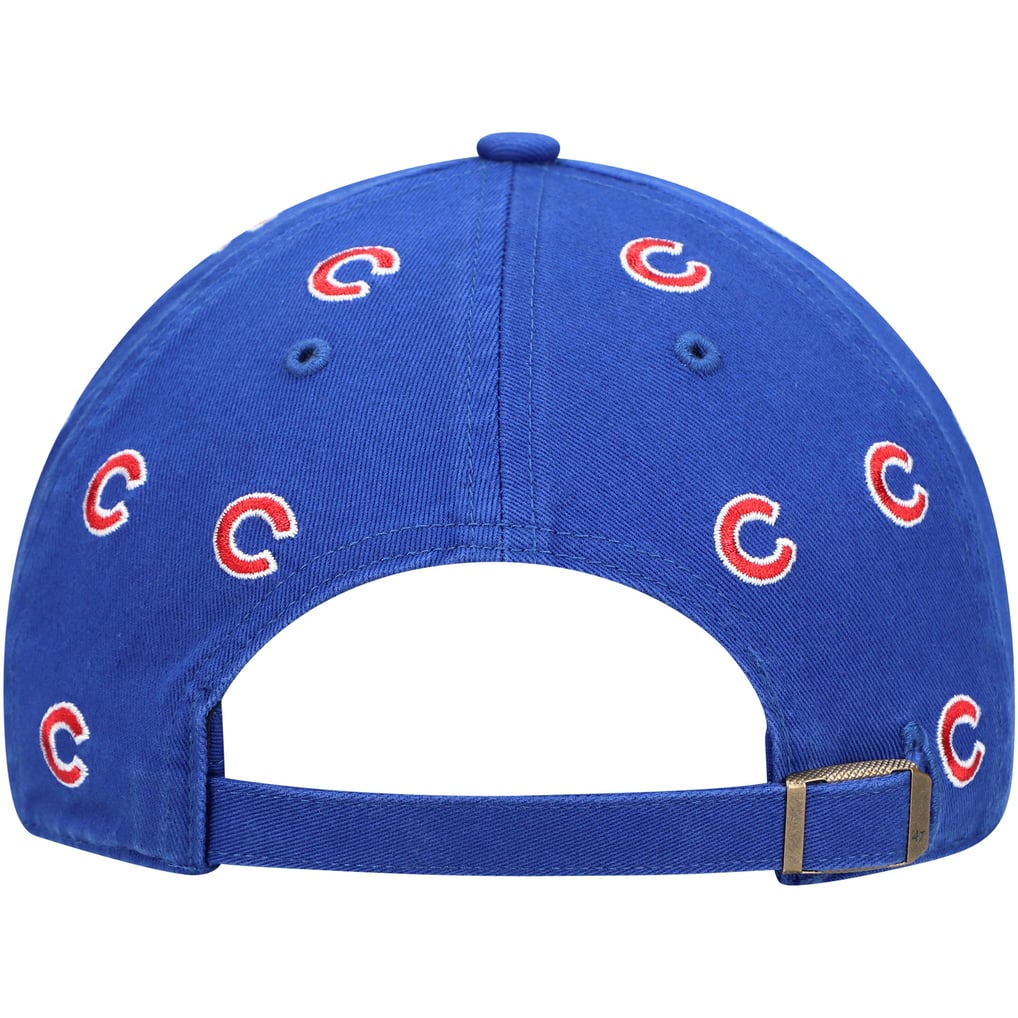 Chicago Cubs '47 Women's Confetti Clean Up Adjustable Hat - Royal