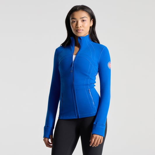 Chicago Cubs lululemon Women's Define Jacket *Luon™ - Symphony Blue