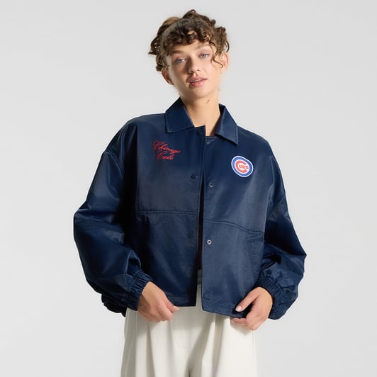 Chicago Cubs lululemon Women's Coaches Jacket - True Navy