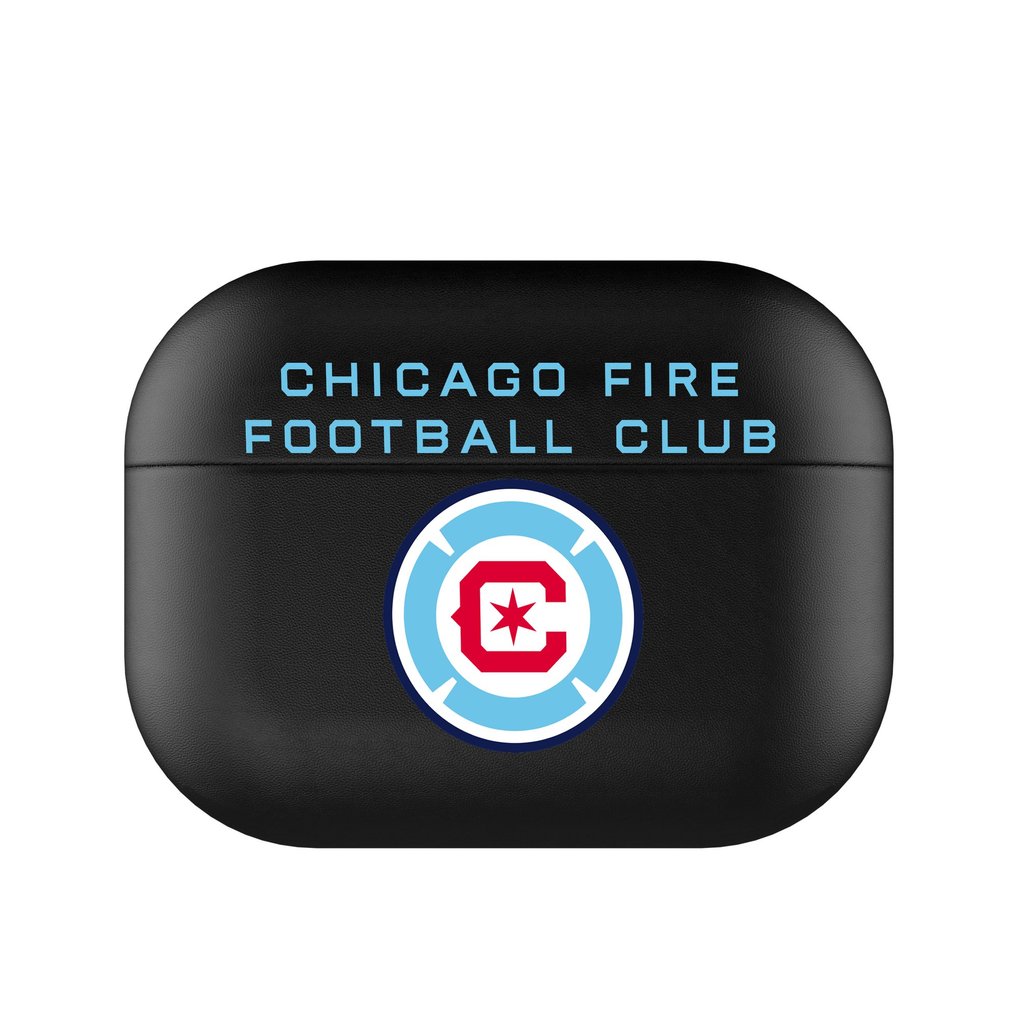 Chicago Fire Insignia AirPods Case Cover - Black